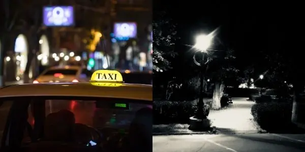 Symbolbild Taxi oder Park